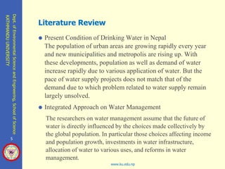 Hydrological Analysis Based of Supply and Demand of Kavre Valley ...