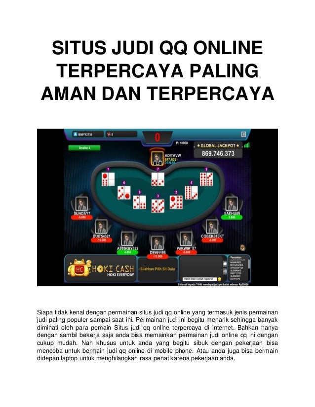 Situs Judi Terpercaya