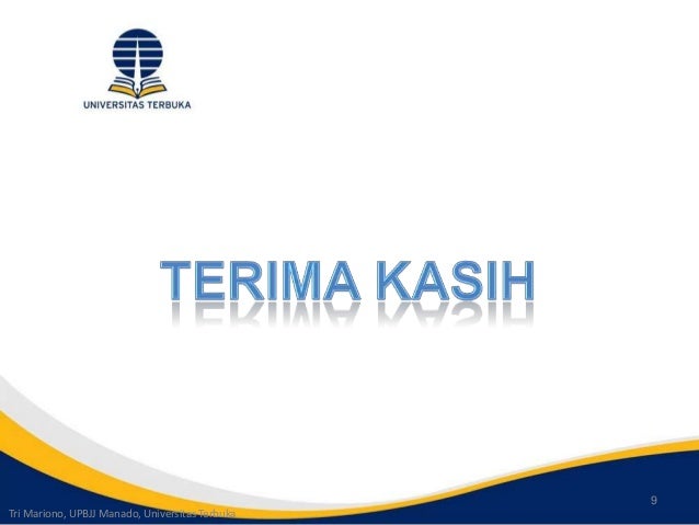 Sistem Informasi UPBJJ Manado Universitas Terbuka