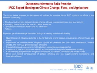 Activities of the Intergovernmental Panel on Climate Change (IPCC) | PDF