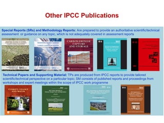 Activities of the Intergovernmental Panel on Climate Change (IPCC) | PDF