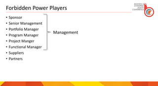 Empower the Forbidden Power Players | PPTX | Business | Business and