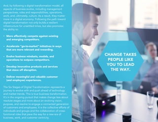 Six stages of digital transformation by Altimeter | PDF