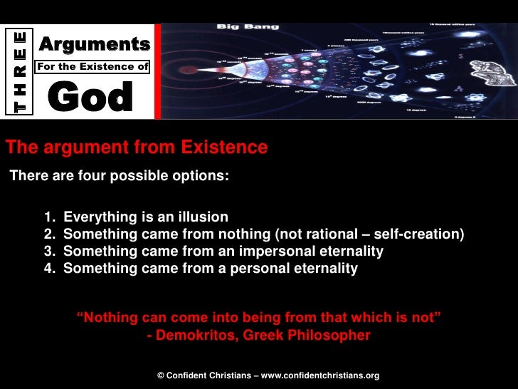 exists argument god cosmological that Three Arguments For God exists argument god cosmological that Three Arguments For God