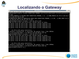 Localizando o Gateway
 