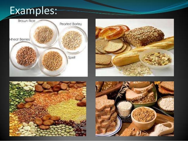 Six Basic Food Groups Six Basic Food Groups