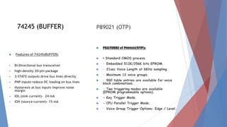 74245 Datasheet Six channel fire monitoring & control | PPTX