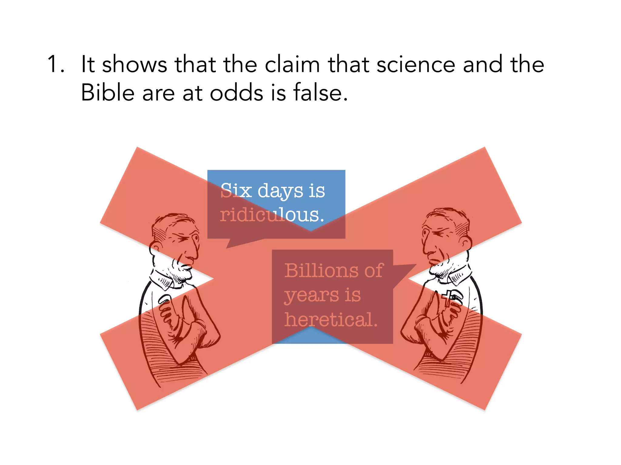 As powerful as all this is, none of it
proves God’s existence.
It does, however, show
two important things.
 