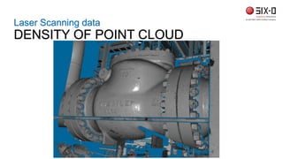 Laser Scanning data
DENSITY OF POINT CLOUD
SIX D INDIA
 