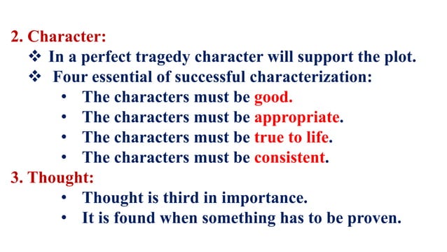 six-elements-of-tragedy-ppt