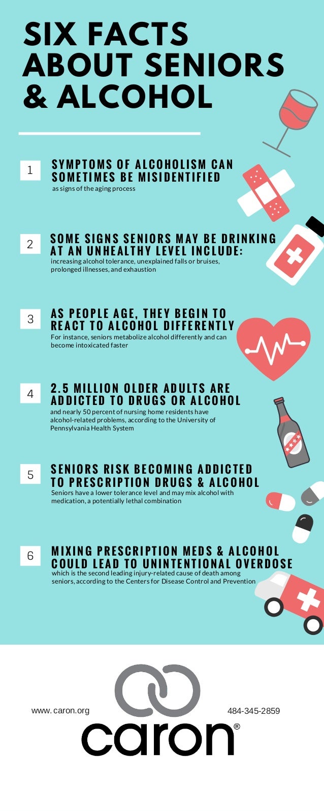 Six Facts about Seniors & Alcohol