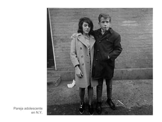 Pareja adolescente en N.Y. 