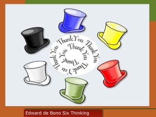 Edward • CyberSkills, Inc.
Paul Reali de Bono Six Thinking
Edward de Bono Six Thinking

 