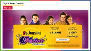 Microsite
Digital Asset Creation