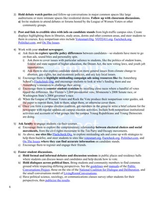 Six Key Ways to Act | DOC