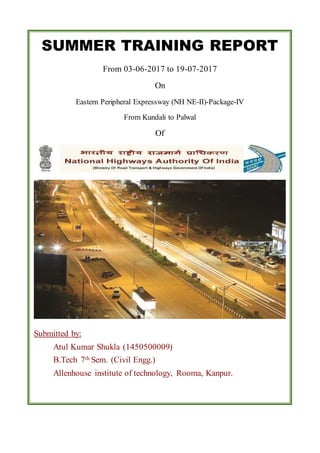 eastern peripheral expressway report 1 320