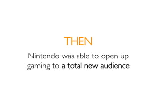 In 2006 Nintendo launched the Wii.

  A simple home video game system,
which uses a motion sensor input device
   that res...