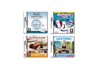 The DS and the Wii were
    new concepts of
     Simplexity
 
