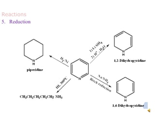 Reactions
5. Reduction
 