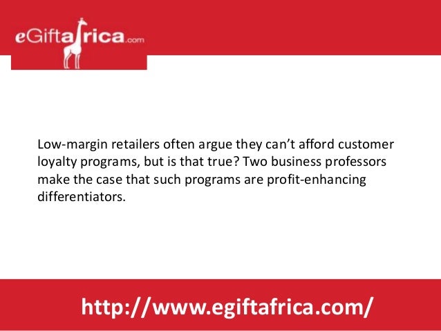 Literature review on customer loyalty programs