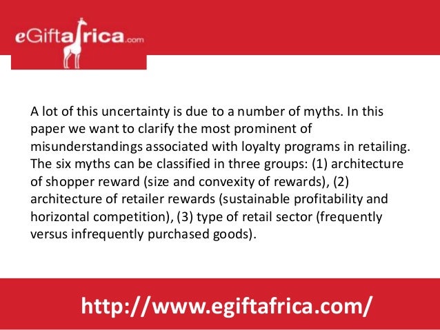 Literature review on customer loyalty programs