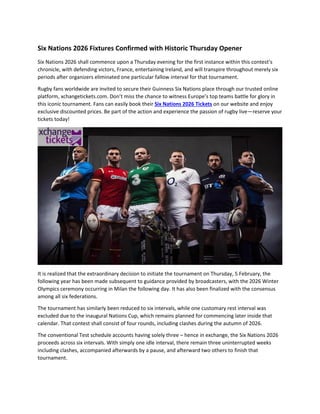 Six Nations 2026 Fixtures Confirmed with Historic Thursday Opener.pdf