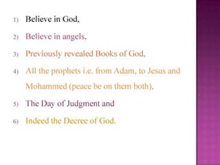 Six pillars of iman
