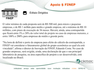 Apoio $ FINEP 