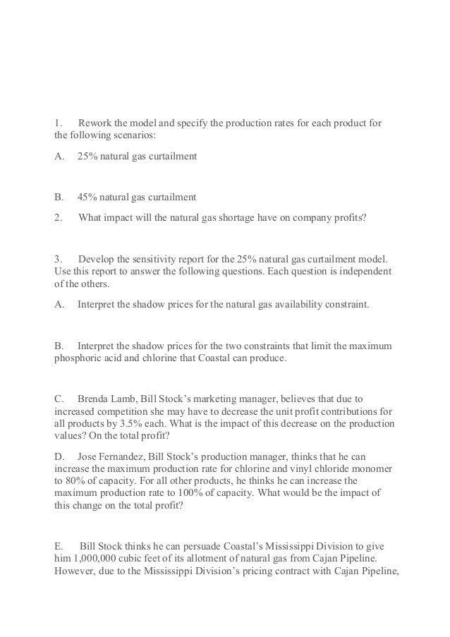 Natural Gas Curtailment Natural Gas Curtailment