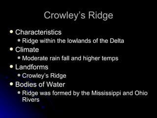 Six regions of arkansas | PPT
