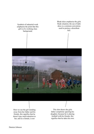 Six shot analysis of about a girl