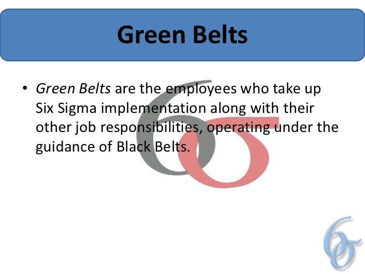 six sigma green belt vs black belt six sigma green belt vs black belt