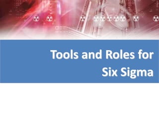 Tools and Roles for
Six Sigma
 