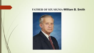 FATHER OF SIX SIGMA-William B. Smith
 