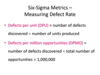 Comprehensive Guide to Six Sigma Methodology for Business Improvement | PDF