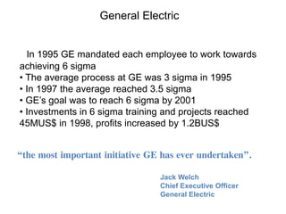 Comprehensive Guide to Six Sigma Methodology for Business Improvement | PDF