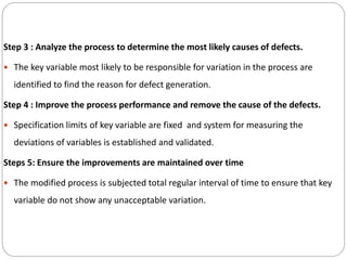 Six sigma and iso | PPTX