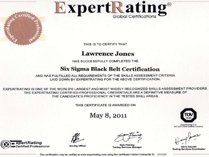 sigma cert