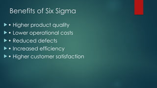 Comprehensive Six Sigma Methodology for Quality Improvement and ...