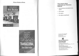 Six sigma estrategico 