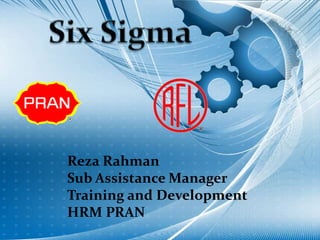 Reza Rahman
Sub Assistance Manager
Training and Development
HRM PRAN
 