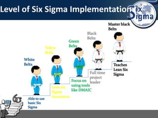 Level of Six Sigma Implementation
 