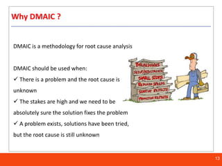 Root Cause Analysis Example Dmaic Six sigma foundation and principles | PPTX