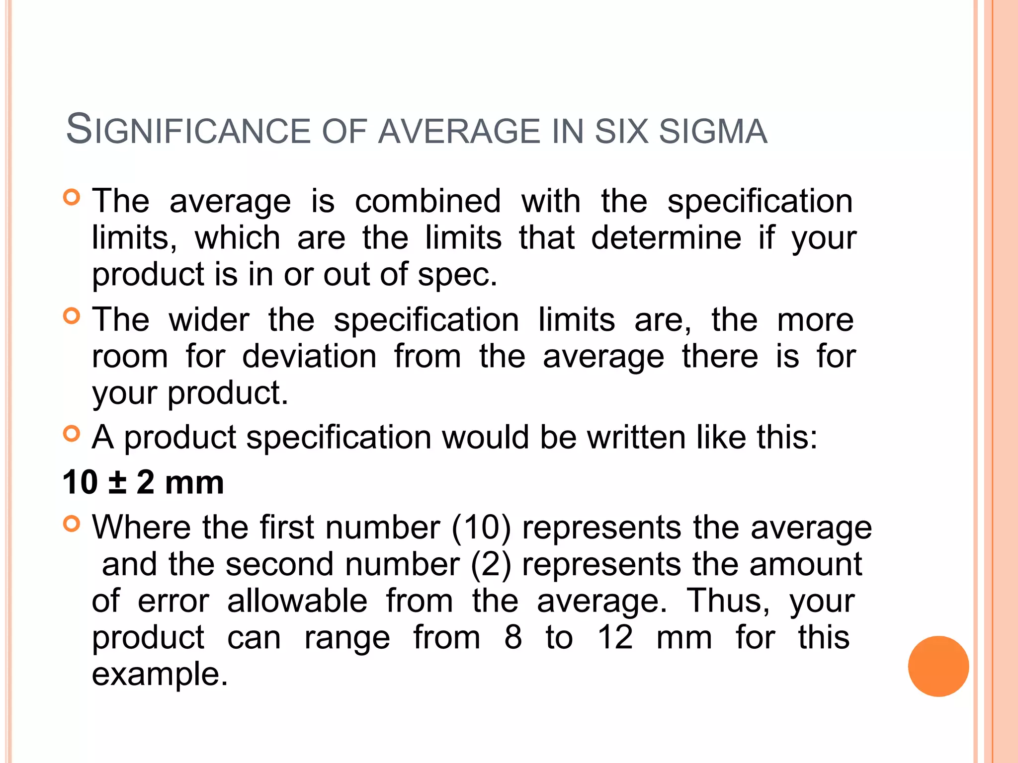 Six sigma in 10 steps | PPT