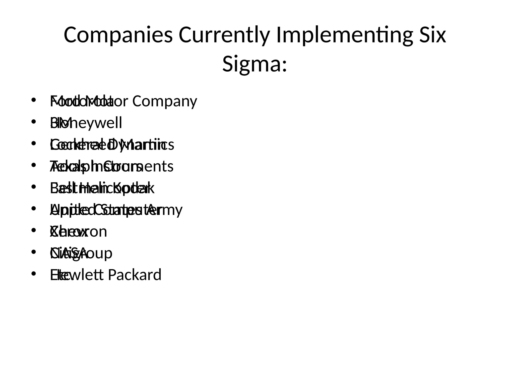 Six Sigma In Manufacturing | Lean Six Sigma In Service – XBVYA