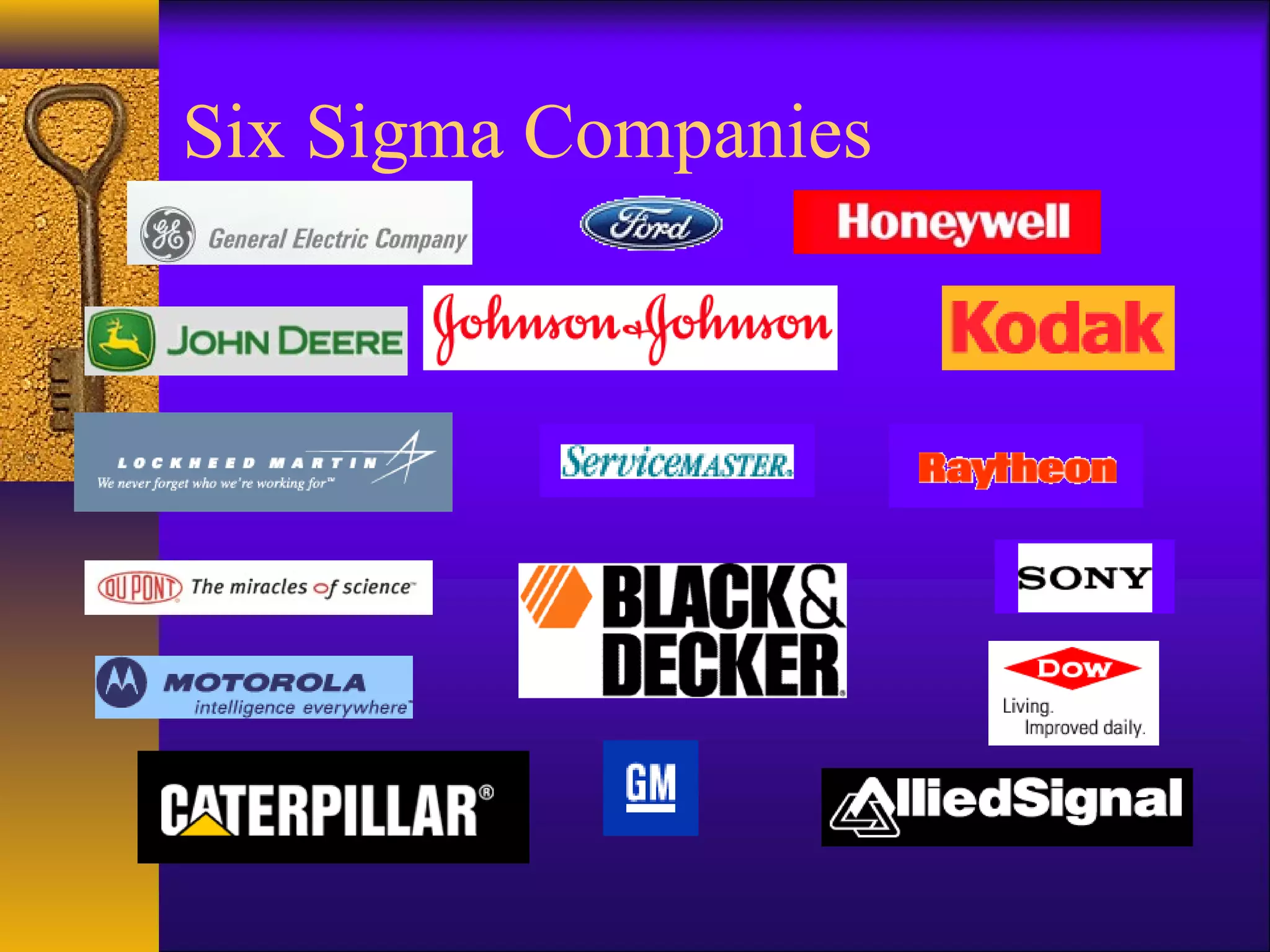 Six Sigma Companies
 