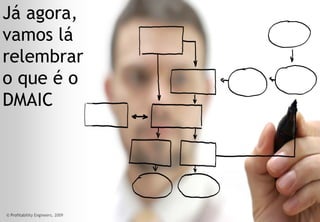 Já agora,
vamos lá
relembrar
o que é o
DMAIC




© Profitability Engineers, 2009   50
 