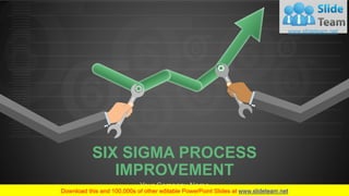 Your Company Name
SIX SIGMA PROCESS
IMPROVEMENT
 