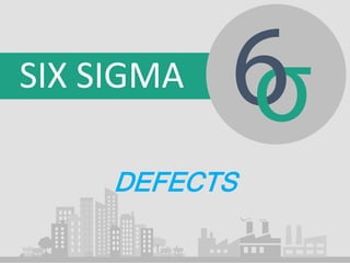 SIX SIGMA
DEFECTS
 