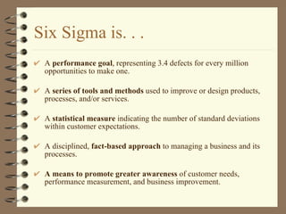Six sigma seminar | PPT